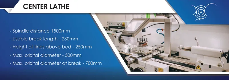 CENTER LATHE SN 50C